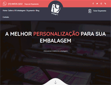 Tablet Screenshot of i9embalagens.com.br